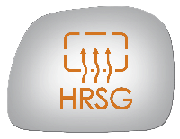 SIDE VIEW MIRROR HEATED W MOUNT